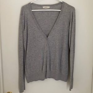 Grey cardigan